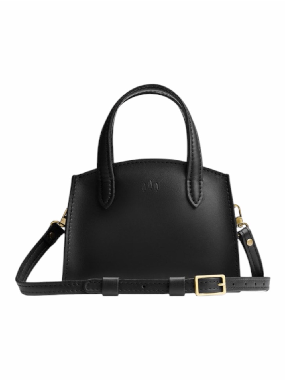 PORTLAND LEATHER Mini Ashburn Crossbody Black